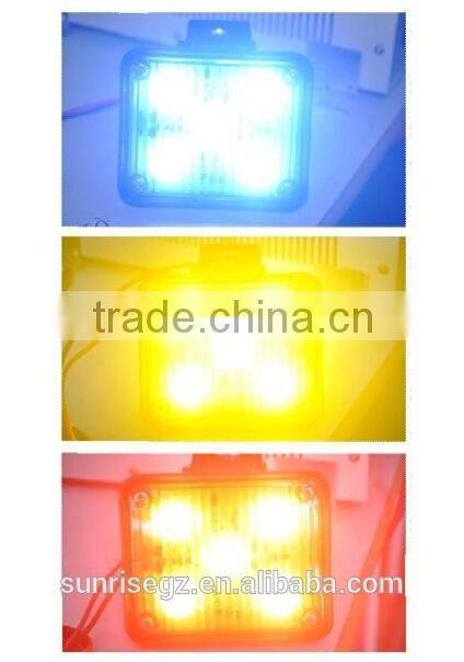 LED Ambulance Emergency Strobe Light /LED Security Emergency Flash Strobe light /Dash light /Grille light (SR-AE-025-5W-RED)