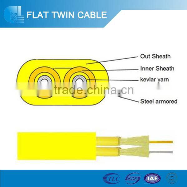 Indoor tight buffer optic fiber cable vga cable 2 core 4 core good quality fast speed