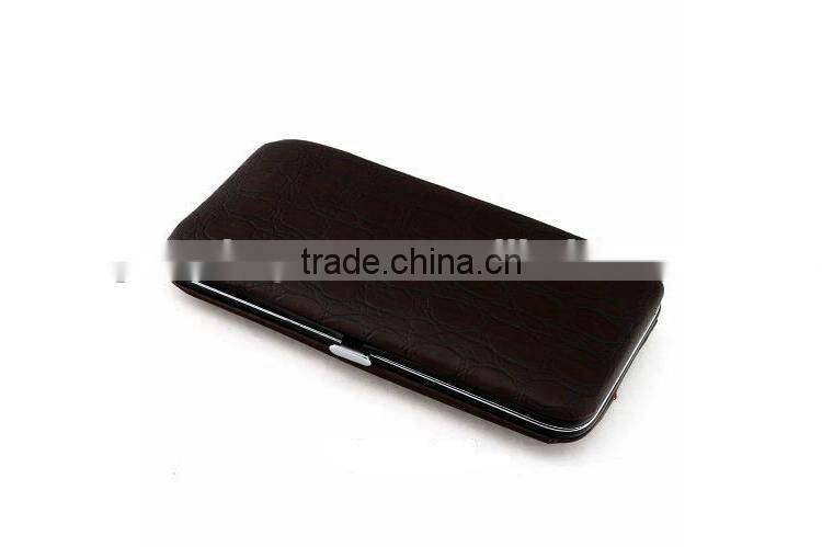 Stone Pattern Case+12pcs/Set Nail Clipper Kit Nail Care Set Pedicure Scissor Tweezer Knife Ear Pick Utility Manicure Set