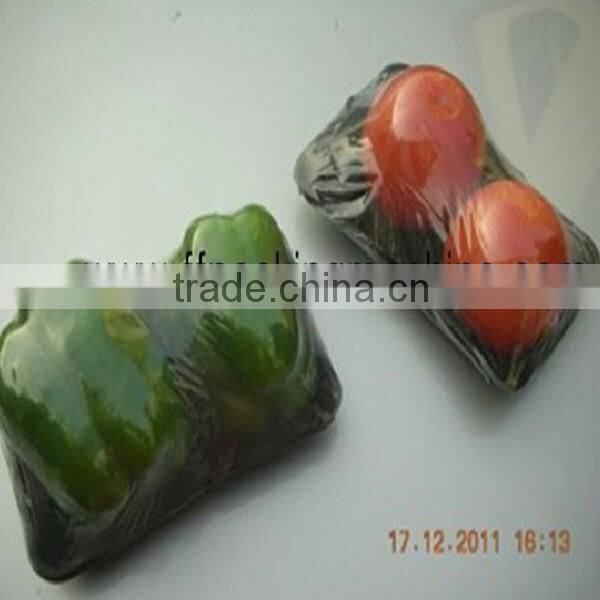 Full Automatic Fresh Vegetable, Fruit Shrink Packaging Machine