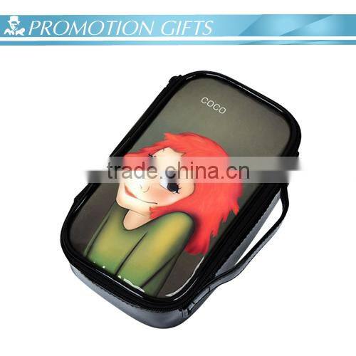 cheap promotion wholesale pu cosmetic bag