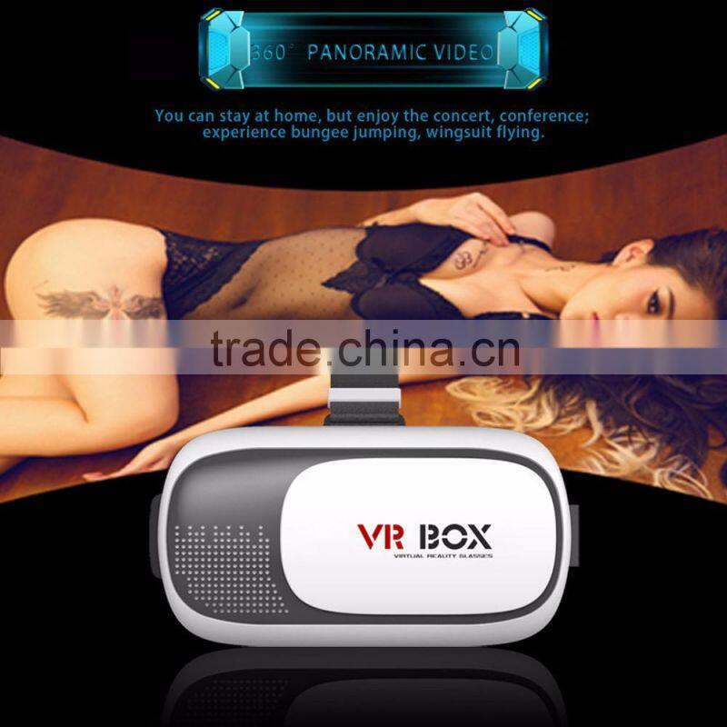 Newest technology vr box Generation Distance Adjustable VR Box 3D Glasses