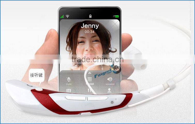 100% Original headphone bluetooth earphone High quality in ear headphone necklace and wireless with original retail box