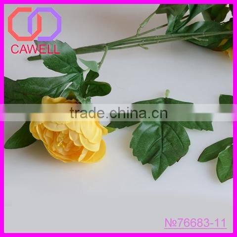 cheap 5 heads silk peony flowers wholesale