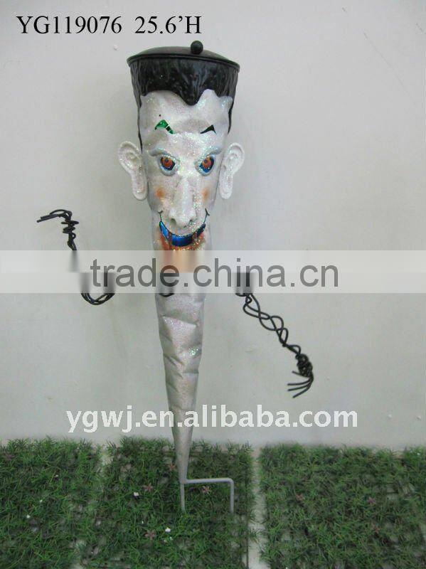 Halloween Metal Lighted Stake