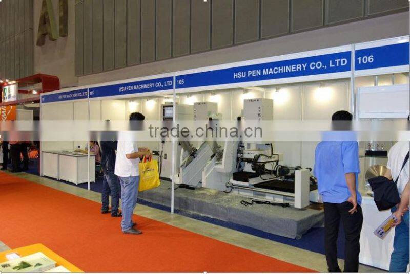 combination woodworking 9 axis double end tenon machinery