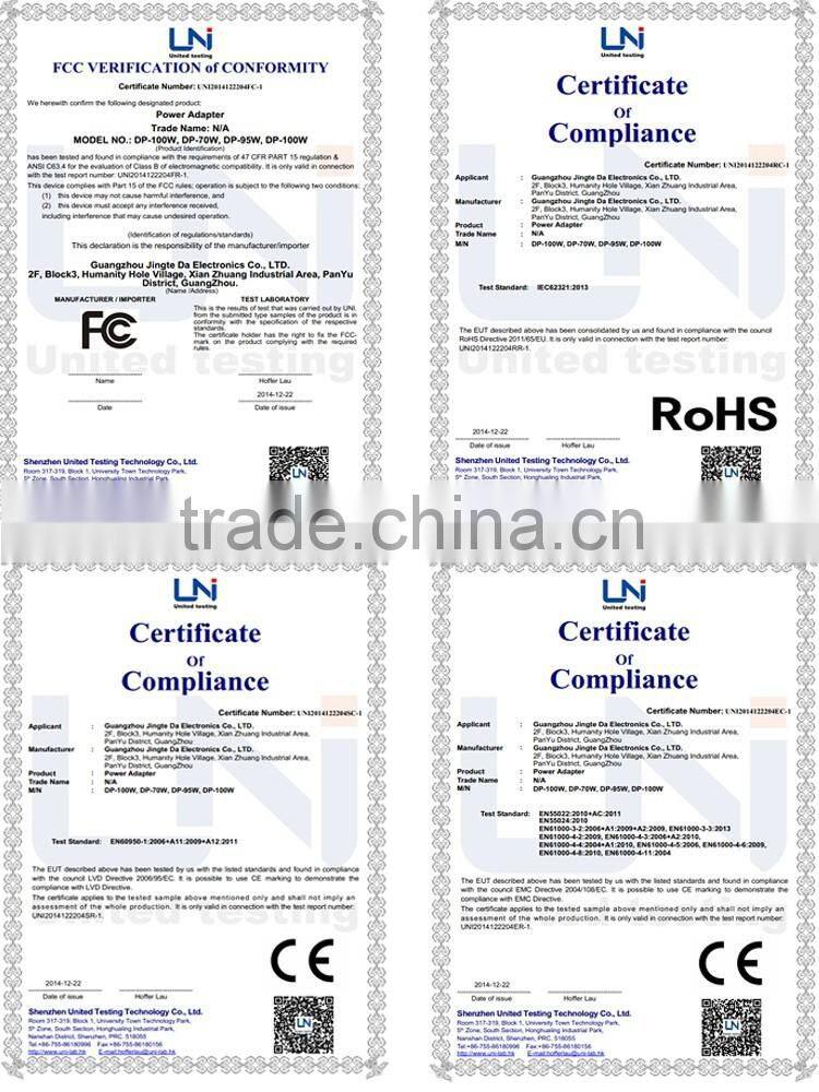 OEM laptop ac adapter 19v 4.7a 90w 5.5*3.0mm for Samsung notebook