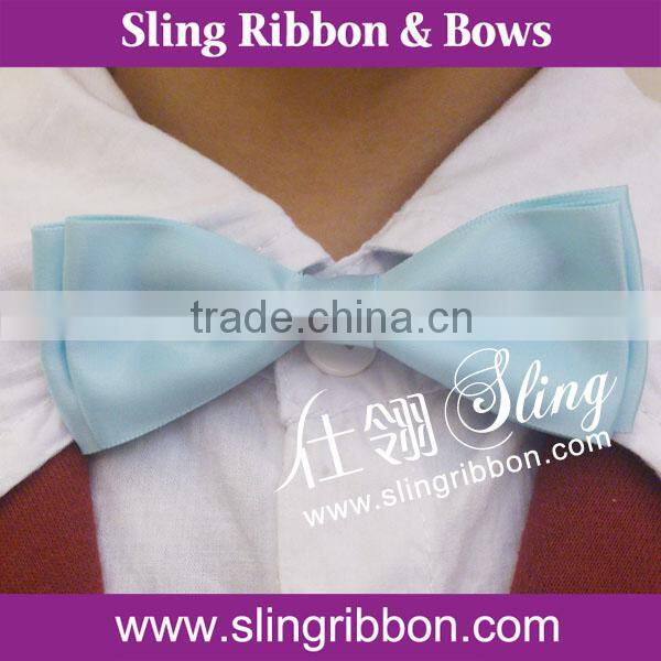 Handmade Adjustable Bow Tie Ribbon With Leopard Printed Wholesale