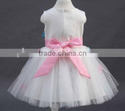 Summer Hot Sale Bows Girls Dress Birthday Bows Girls Dress