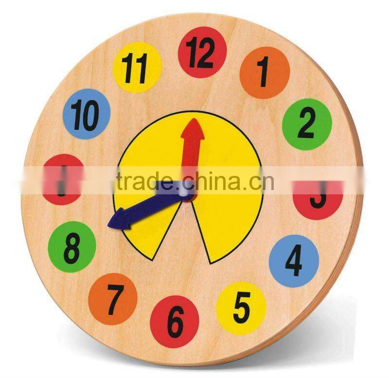 Wooden Learning Clock