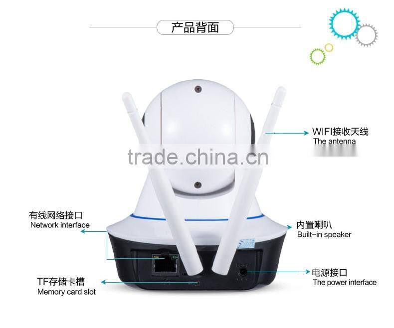 HD Wireless WiFi IP Camera Home Security Surveillance ip camera Rotatable Alarming Security System with Night Vision camera ip