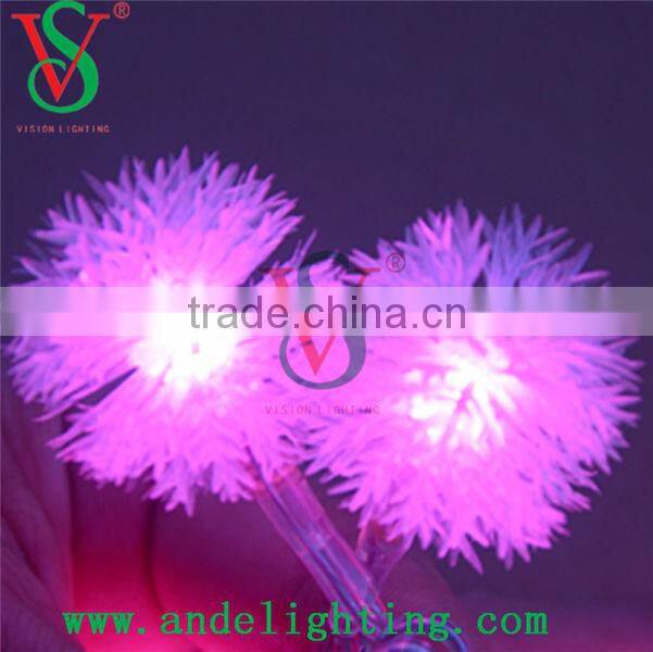 New LED Fluffy Ball String Light Christmas holiday party light