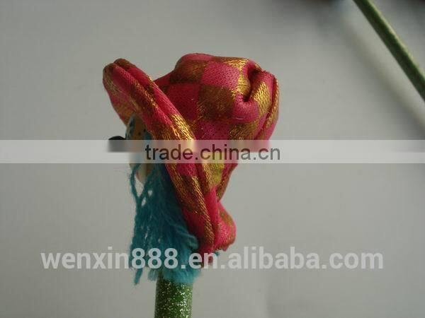 factory price wholesale promotional stationery gifts wooden puppet pencil