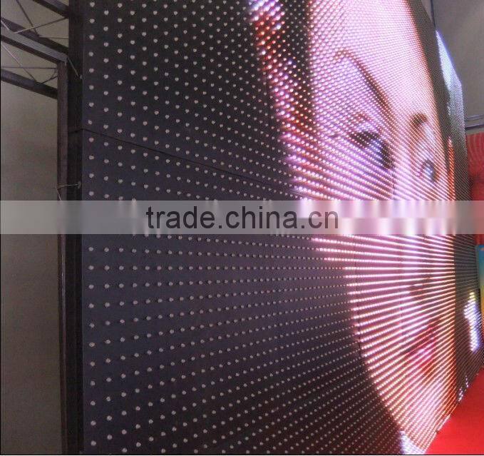 diffused rgb outdoor advertise light 12mm Ip 66 waterproof 50 pcs per string