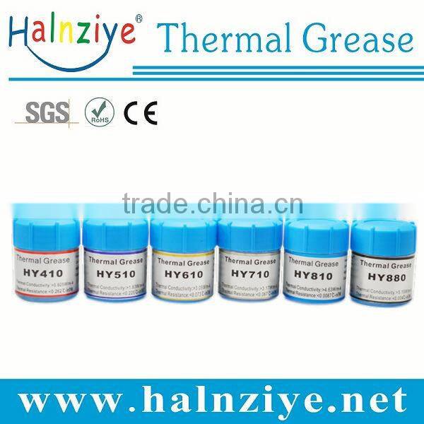 high quality silicone thermal grease for cpu fan/LED heat sink with syringes