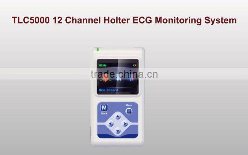 TLC5000 12 Channel Holter ECG Monitoring System