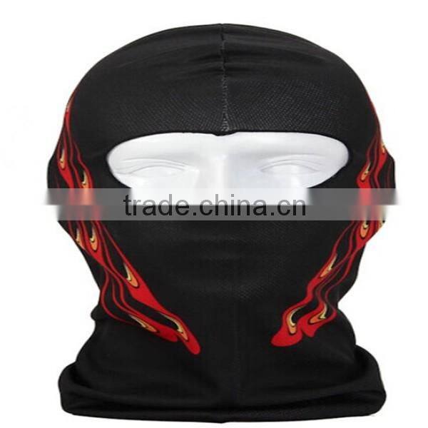 2015 New Fashion Men Multifunction Mask Cap Balaclava One Holes 100% Acrylic Hats Neck Warm Hood Outdoor