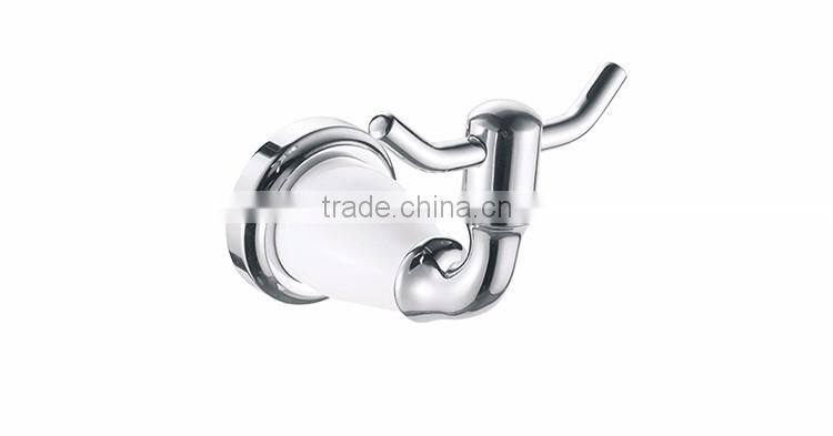 bath hardware double hooks eco-friendly coat robe hanger hook