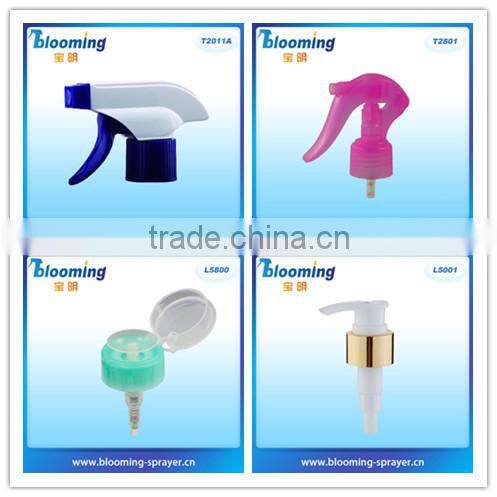 Plastic bottle no spill and leakage pp trigger sprayer