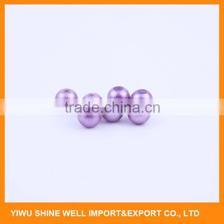 Modern style different types teardrop glass beads with many colors