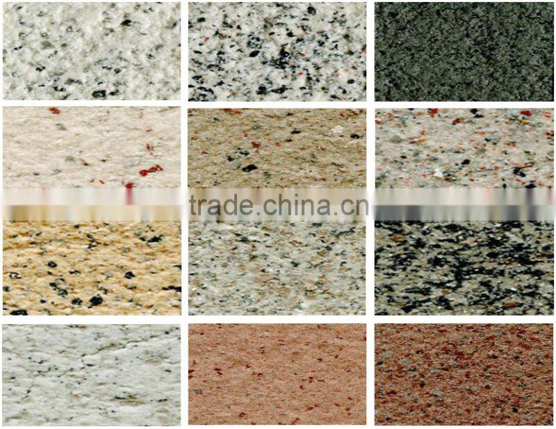 Marble granite stone wall paint Water proof stone spray wall coating
