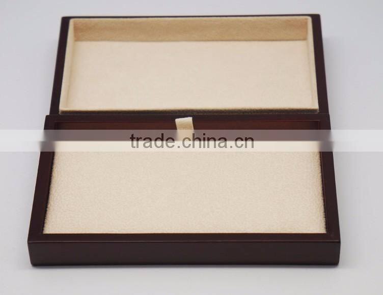 Luxury custom size wooden boxes for jewelry packaging wholesale