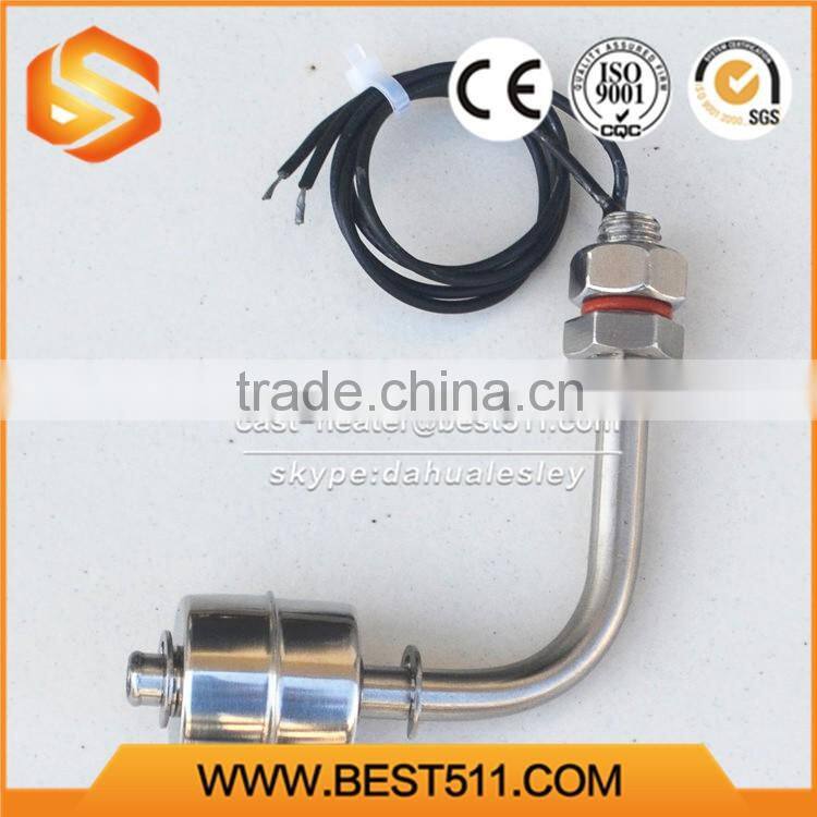 vertical mounted water float sensor