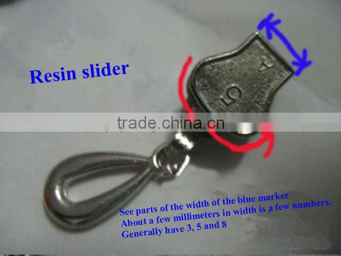 2016 customised #3 Plastic sliders with different colors