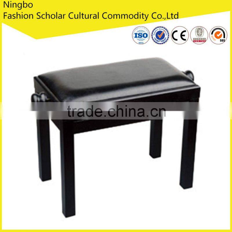 solid wood piano bench