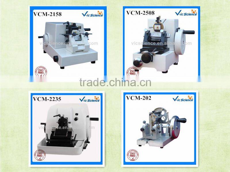 100% direct factory semi automatic microtome with computer control