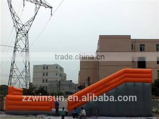 Giant Inflatable Bouncy Slide For Zorb Ball