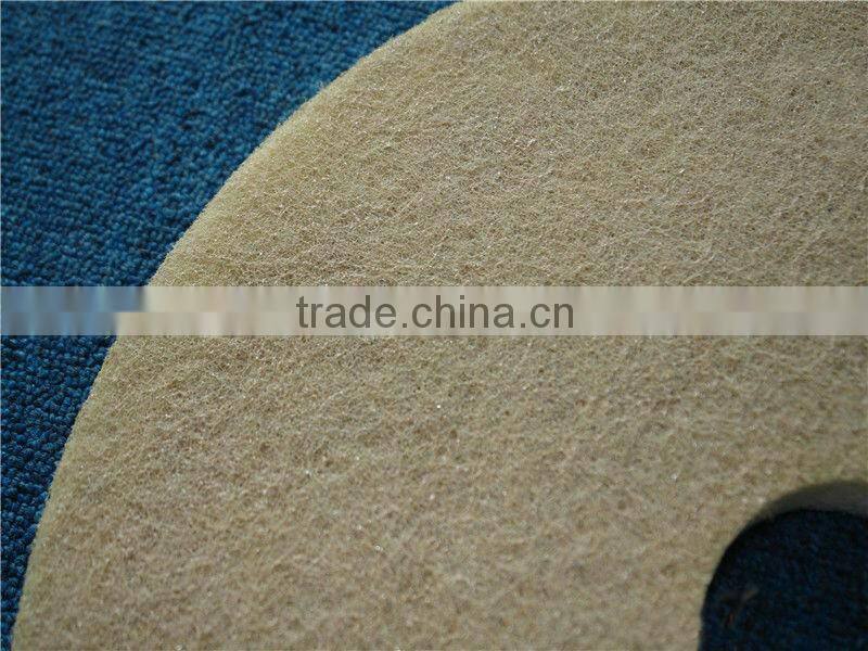 17'' professional diamond fiber dry polishing pads