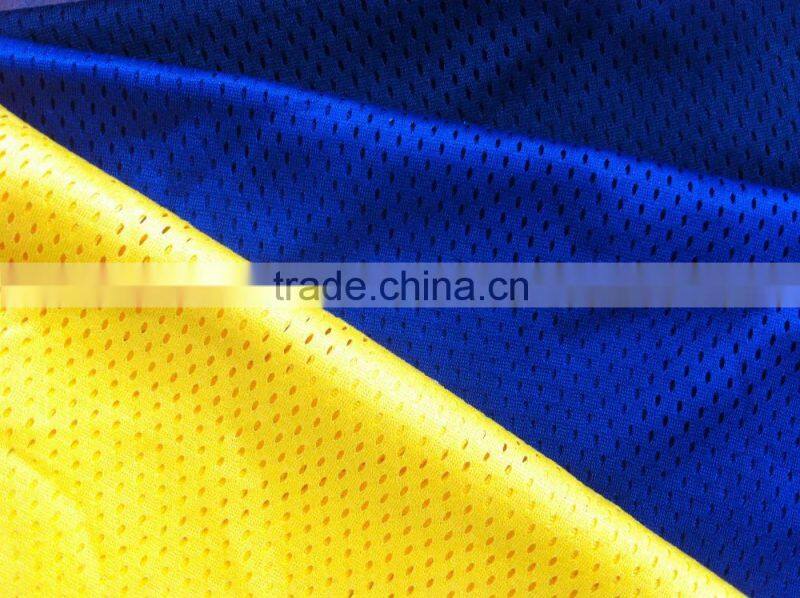 100%polyester knitted mesh fabric for sports shoes,linging,work colth