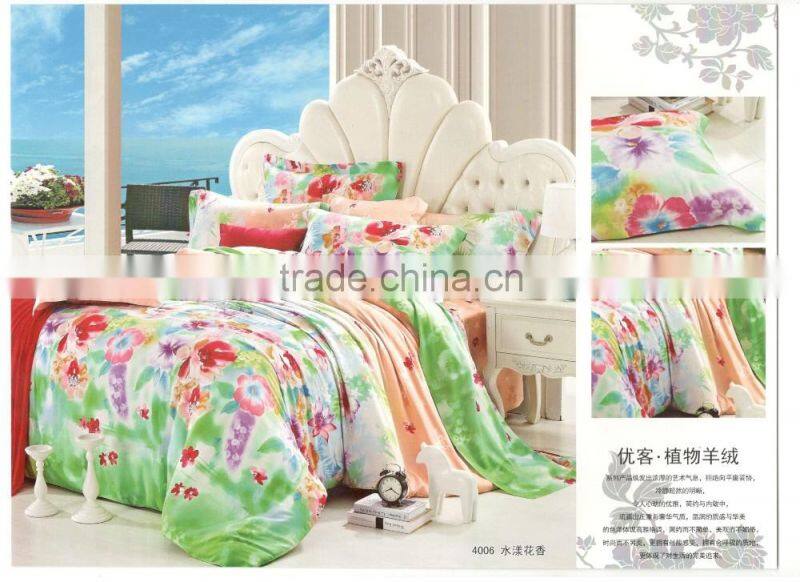 rayon fabric plant cashmere with green color 32s 133*72 98"