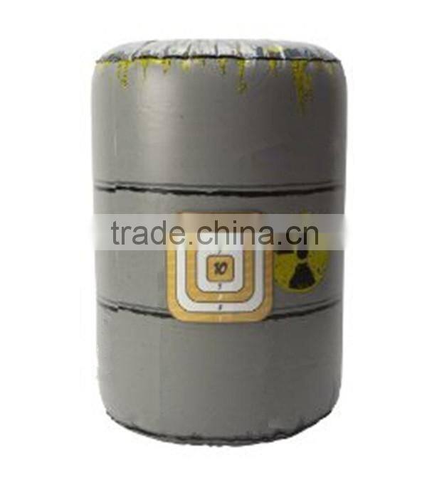 inflatable cylinder bunker/inflatable barrier bunker/inflatable paintball obstacle