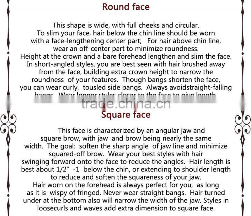 Simple impressive natural brown and blonde flicker wigs