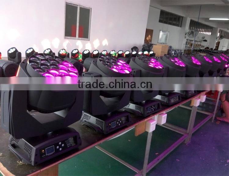 Three Years Warranty Clay Paky Bee Eye K10 Beam Wash Zoom 4in1 RGBW 19x15w LED Moving Head Light