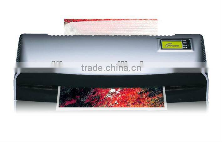 Hot and cold lamination 1 minute warm up time laminator