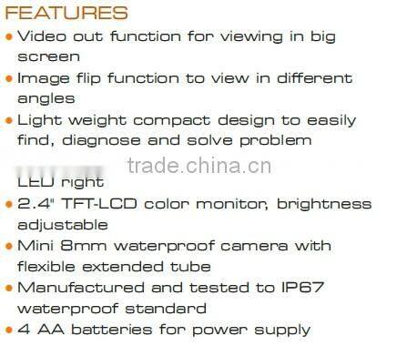 9mm Sewer Pipe Inspection Camera