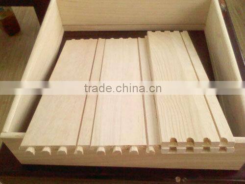 Wood drawer side paulownia wood products