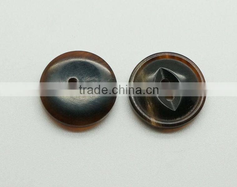 Fish Eye Horn Shirt Buttons