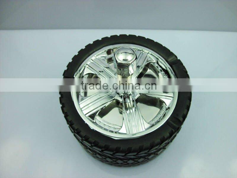 wheel ashtray metal ashtray