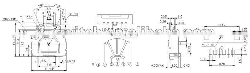 multi function switch MPS-1501A