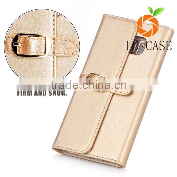 Black Ladies Cellphone Case Pouch shoulder bag for Samsung Galaxy S6 Edge