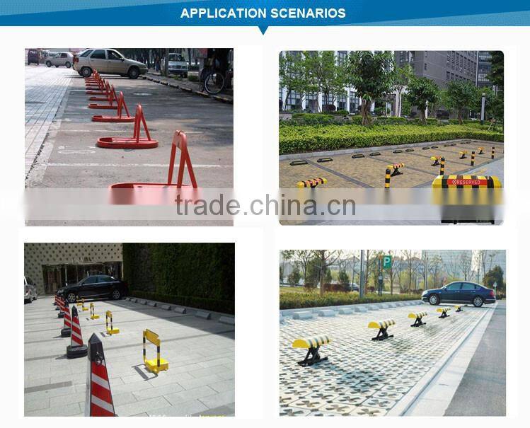 solar powered parking barrier