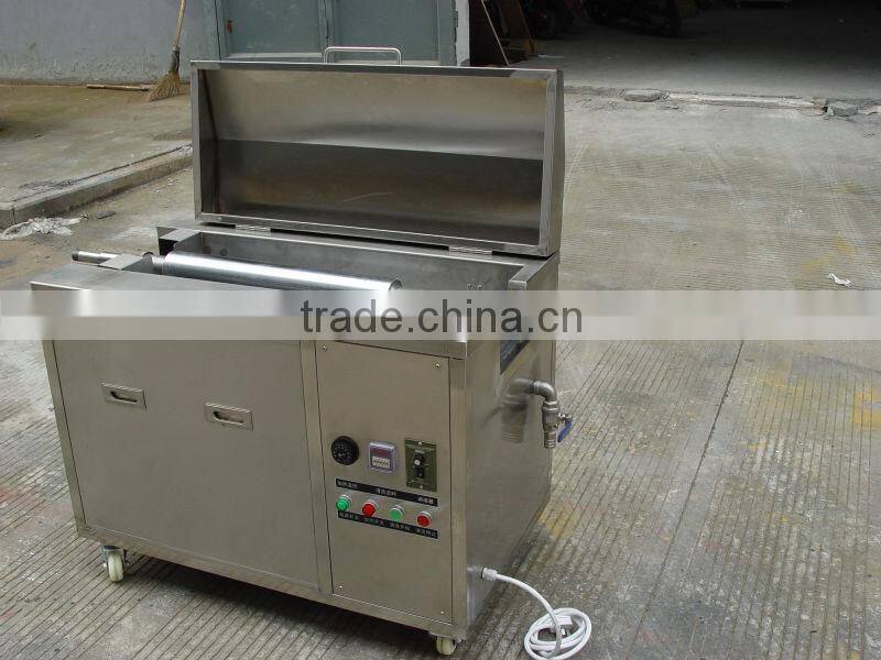 Printing anilox roller ultrasonic cleaning machine