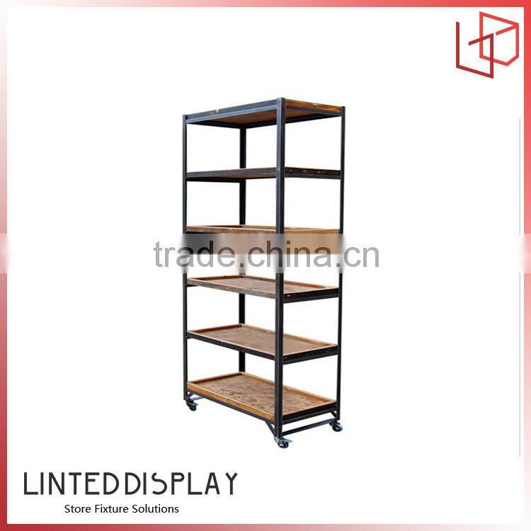 Warehouse commercial display shelves