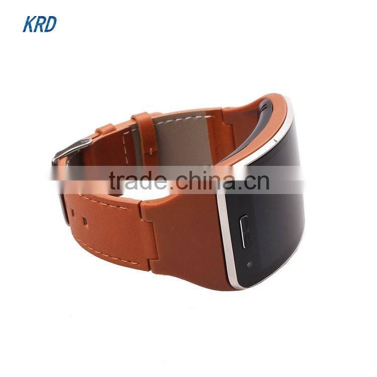 Adjustable Genuine Leather Belt Replacement Wristband Fitness Bracelet Strap For SAMSUNG GALAXY Gear S R750 Steel Wrist Band