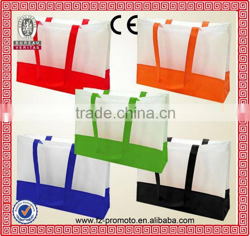 Japan BAGGU square pocket Shopping bags ,Candy colors available Eco-friendly reusable folding handle non-woven Bag