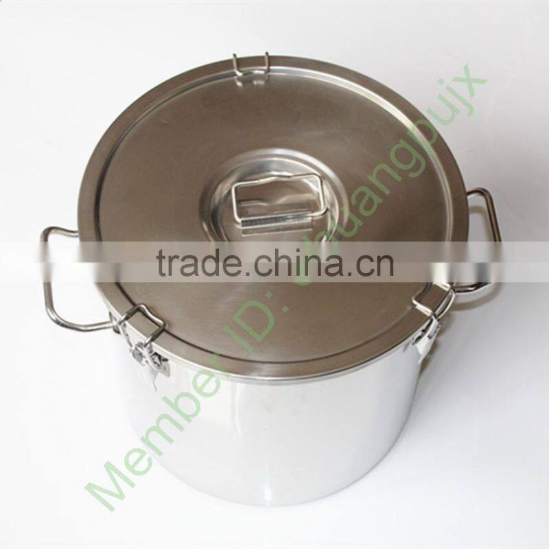 170Liter Corrosion Resistant Stainless Steel 304Material Milk Drum with Sealing Cover for Portable Milking Machine
